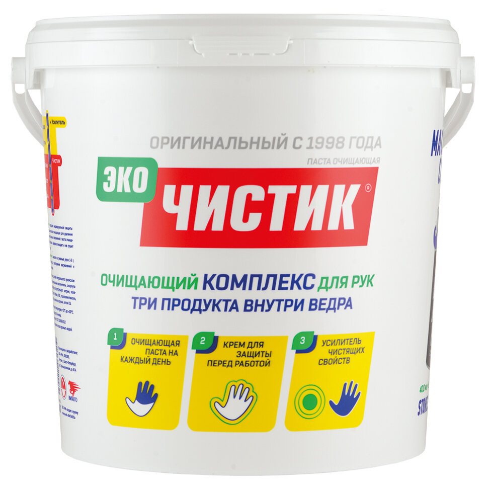Средство для очистки рук Эко ЧИСТИК, 2.5л ведро